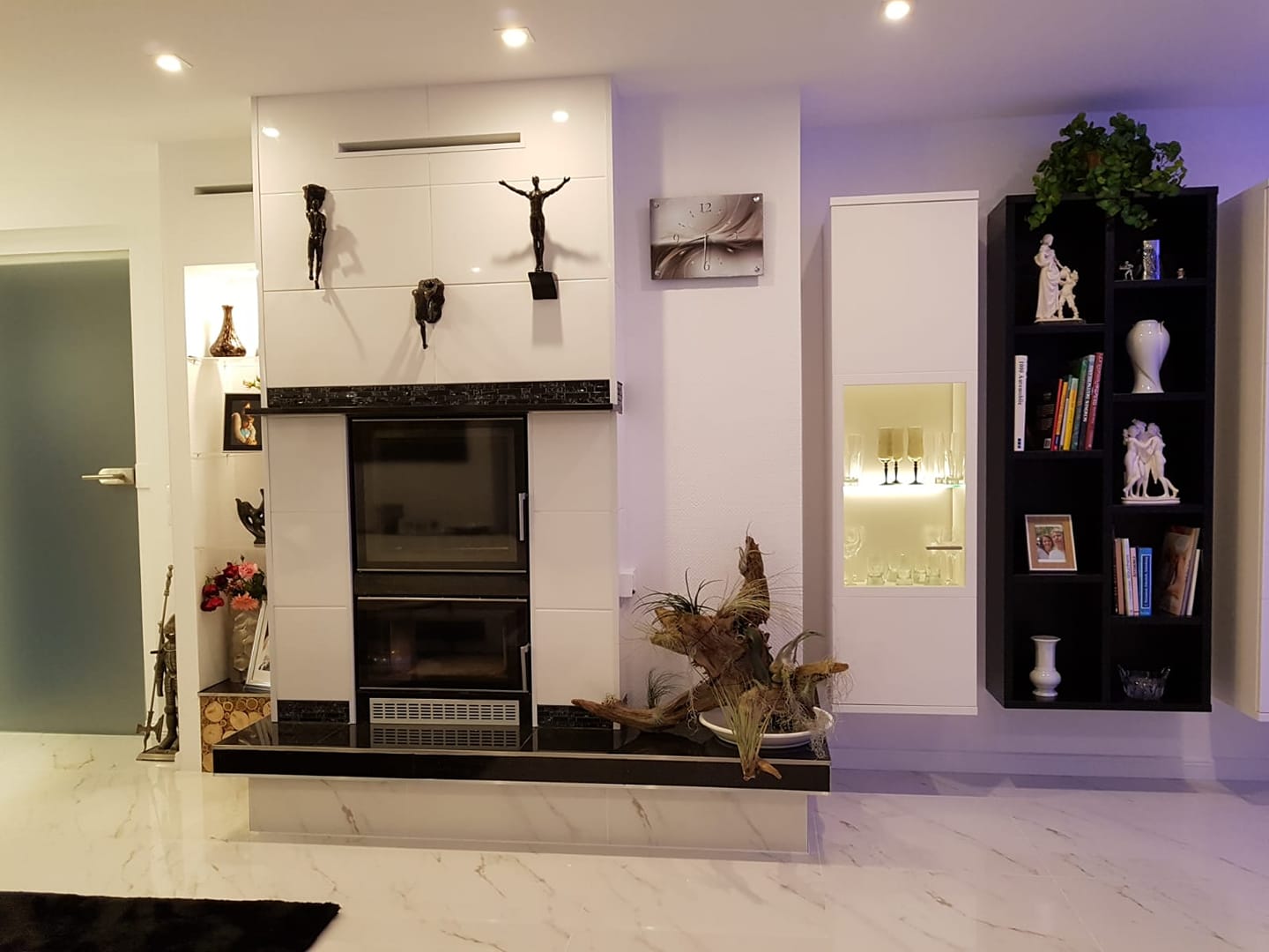 Jumbo S faelgázosítós kandalló beépítve