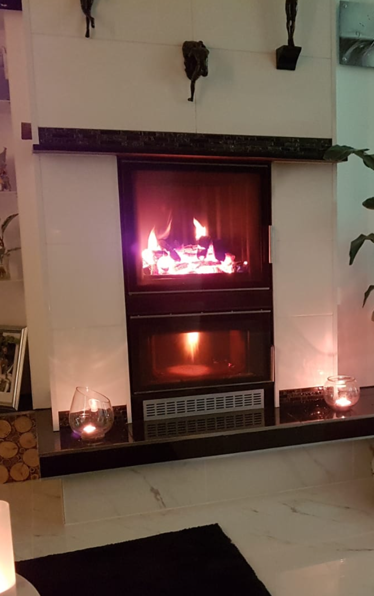 Környezetbarát kandalló