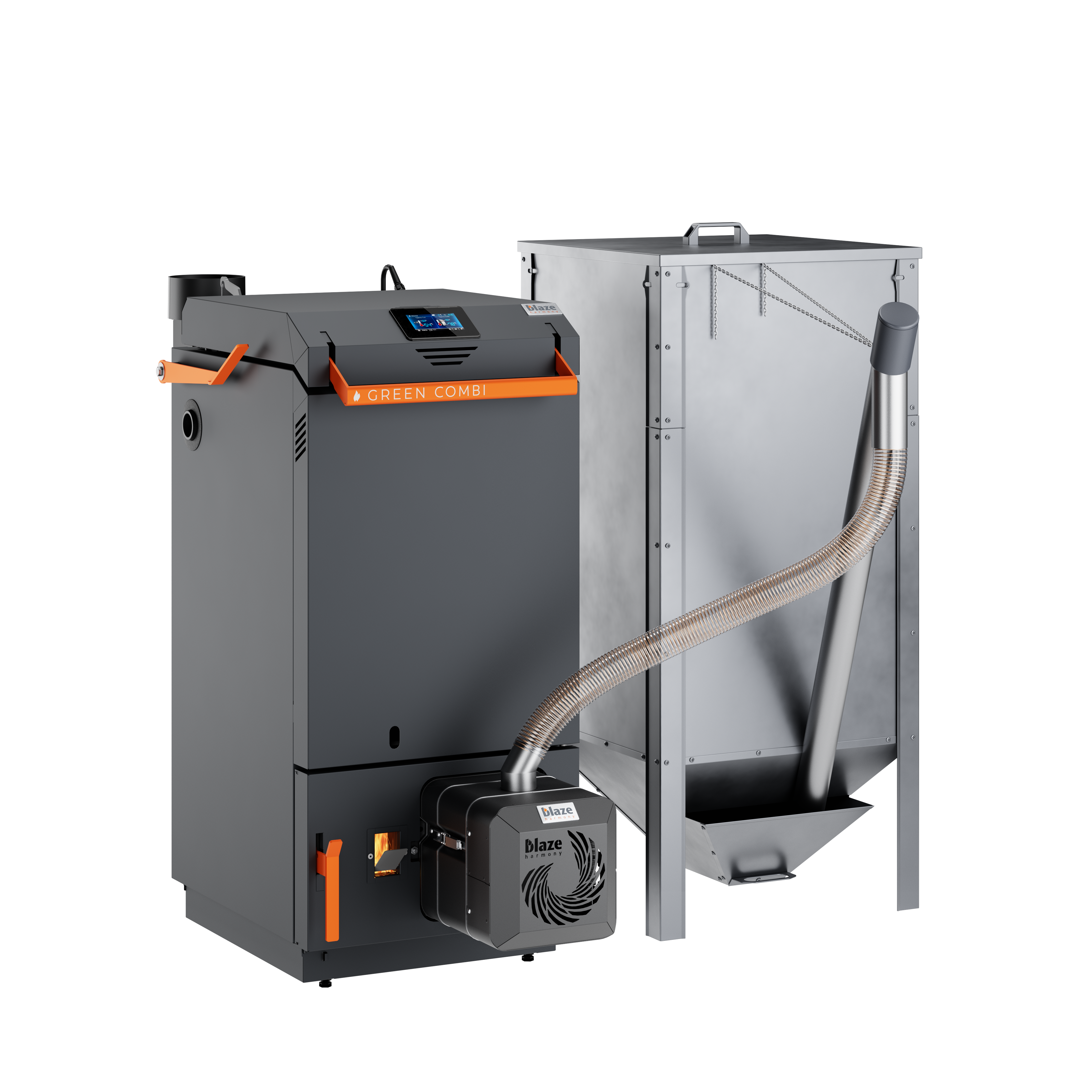 BLAZE GREEN KOMBI Faelgázosítós és pelletes kazán