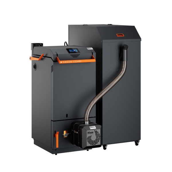 BLAZE GREEN KOMBI Faelgázosítós és pelletes kazán