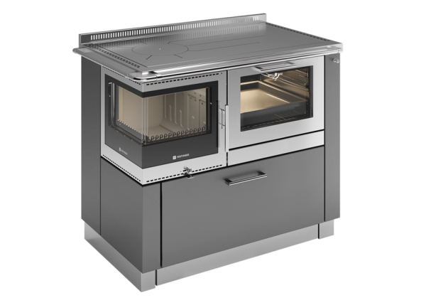 100 Ökoalpin Living fatüzelésű kályha sütővel